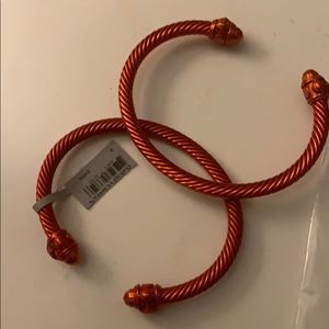 Exclusive Paris red David Yurman bangle